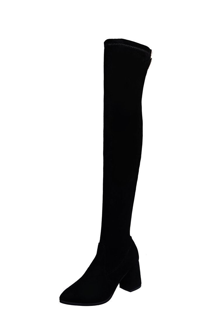 Overknee-Stretchstiefel für Damen – Elegant & Bequem für Herbst und Winter
